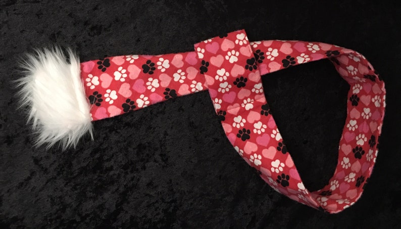 Heart Dog Scarf Valentine Dog Scarf Pet Scarf Valentines Day Dog Accessory
