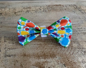 Pickleball Dog Bowtie, Pickleball Paddle Bowtie, Pickle Ball Bowtie, Pickleball Pet Bowtie