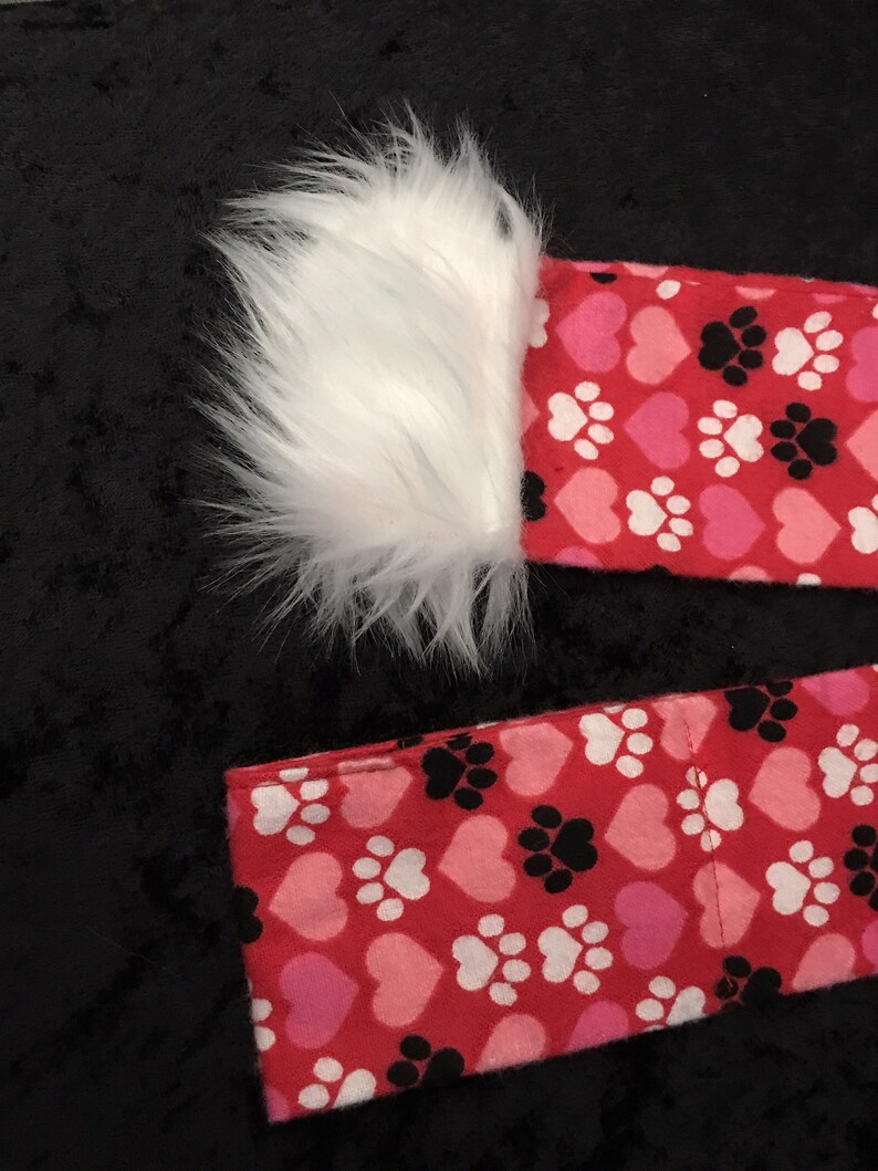 Heart Dog Scarf Valentine Dog Scarf Pet Scarf Valentines Day Dog Accessory