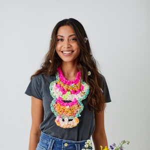 Carmen Jewelry Crochet Patterns. Necklace, Cuff & Earring Crochet Pattern ~ Advanced beginner to intermediate crochet level!