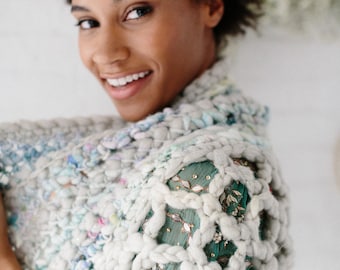 Talisman Crochet Pattern ~ Crochet Pattern for chunky, bulky yarns