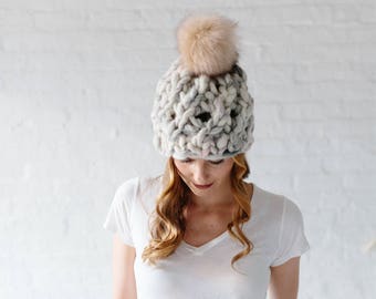 Snow Day Hat & Cowl Pattern Set - Super Bulky Yarn - Ideal for Beginners - Knit Collage Yarns