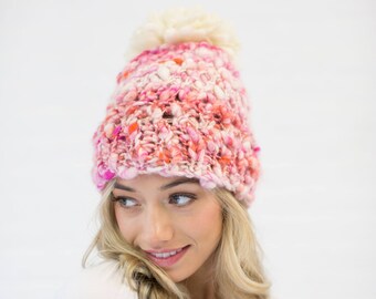 KNITTING PATTERN ~ Knit Hat Pattern, Knitting Patterns for Women, Easy Knitting Patterns, Knitting Patterns for Beginners, Handspun Yarns