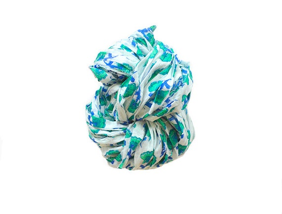Gardenia Wildflower Yarn Block Printed Indian Cotton Yarn For Knitting And Crochet