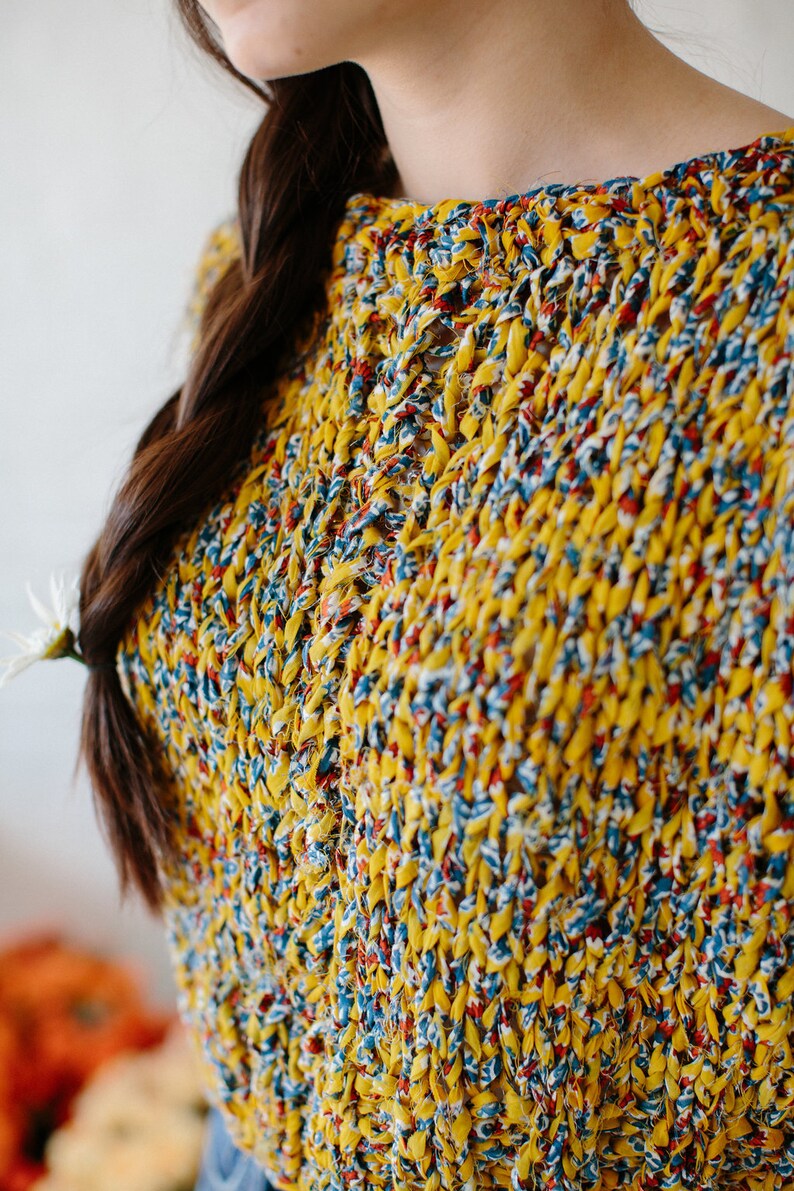 Knitting Pattern // Knit Top Pattern Knit Sweater Pattern Etsy