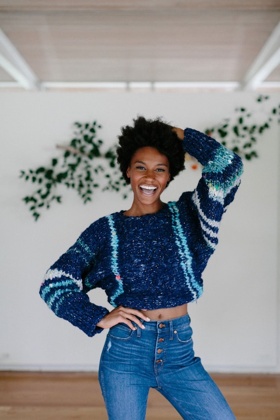 Pattern Knit Sweater Pattern Knit Sweater Pattern Easy Knit Sweater Knitting Patterns For Women Chunky Yarns Beginner Sweater Pattern