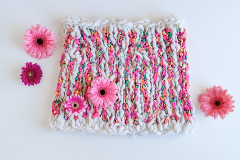 Knitting Pattern // Knit Cowl Pattern, Easy Knit Cowl, Knitting Patterns for Women, Easy