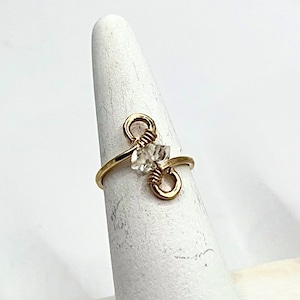 Herkimer Diamond Ring