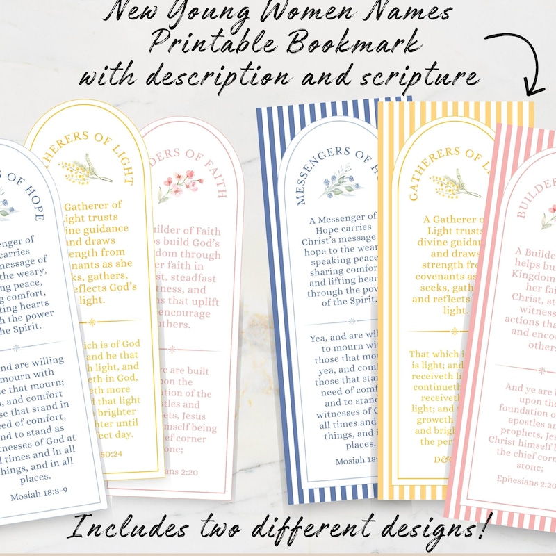 Printable Faith Bookmarks - Etsy