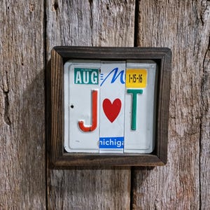 Date Tagger Sticker Custom Date Tag Sticker: License Plate Sign Gift - Etsy