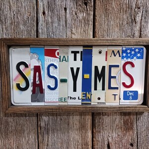 Date Tagger Sticker Custom Date Tag Sticker: License Plate Sign Gift - Etsy