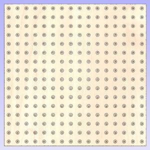 CNC Table Wasteboard - 33"x33" with 2" On Center T-Nut Holes - Top Grid - Flattening Toolpath in VCarve file - .crv and .svg File Included