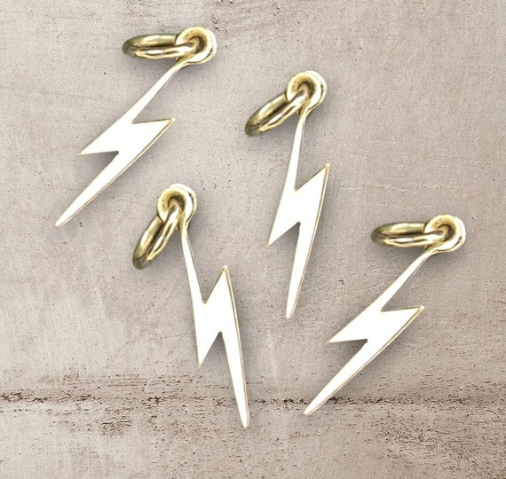 Lightning outlet bolt charm
