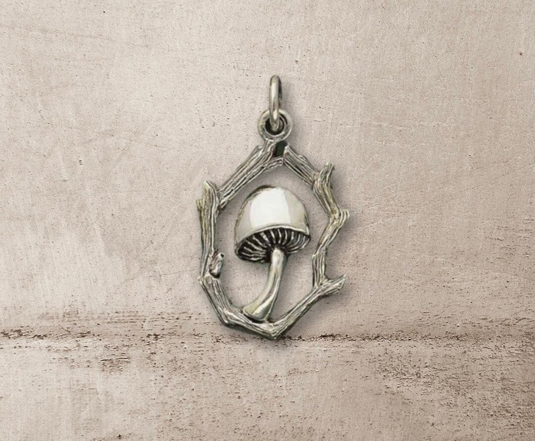 CUPENDA Pilz Zehenring Sterling Silber - Einstellbarer Fußschmuck Mit Rotem Pilz