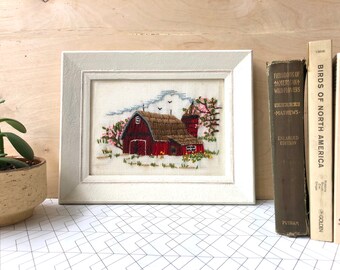 Hand Made Rustic Frame Morsecodevintage Mid Century Teak Large Octagon Framed Dried Flower Art wedding keepsake