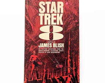 Star Trek 8 James Blish, 1972 Bantam Book, Pathfinder Edition, Science Fiction Paperback