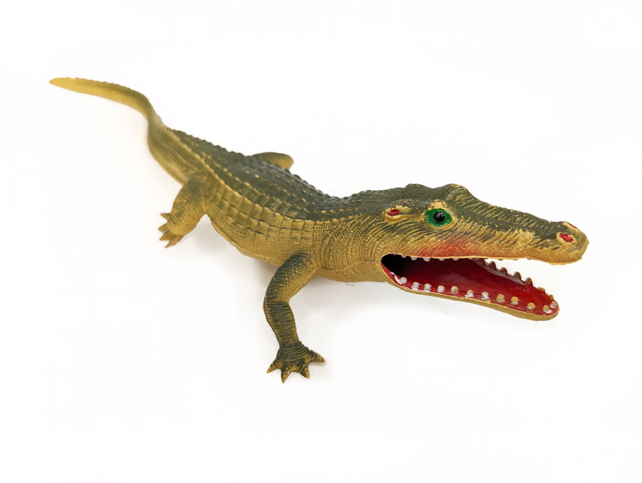 Grand jouet Crocodile Imperial Made in China Plastique en PVC Alligator  Animal Toy -  France