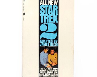 Vintage Star Trek 2, James Blish Adaptation, 1968 Bantam Book