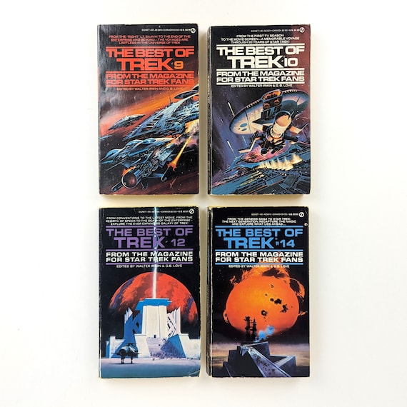 ヴィンテージ版スタートレック書籍セット（9、10、12、14巻） - Etsy 日本