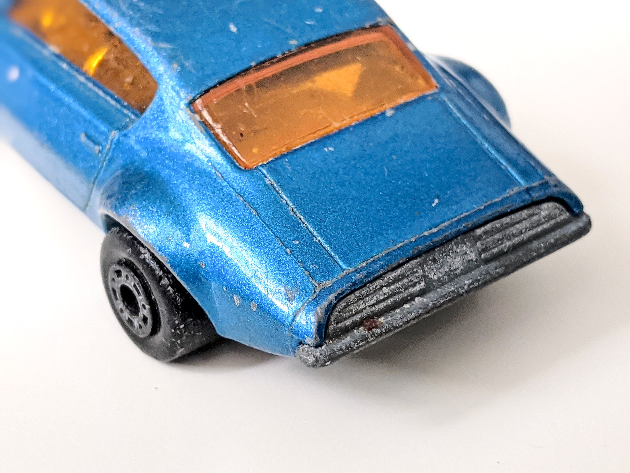 Custom Matchbox Pontiac Fire Bird Crash Car 