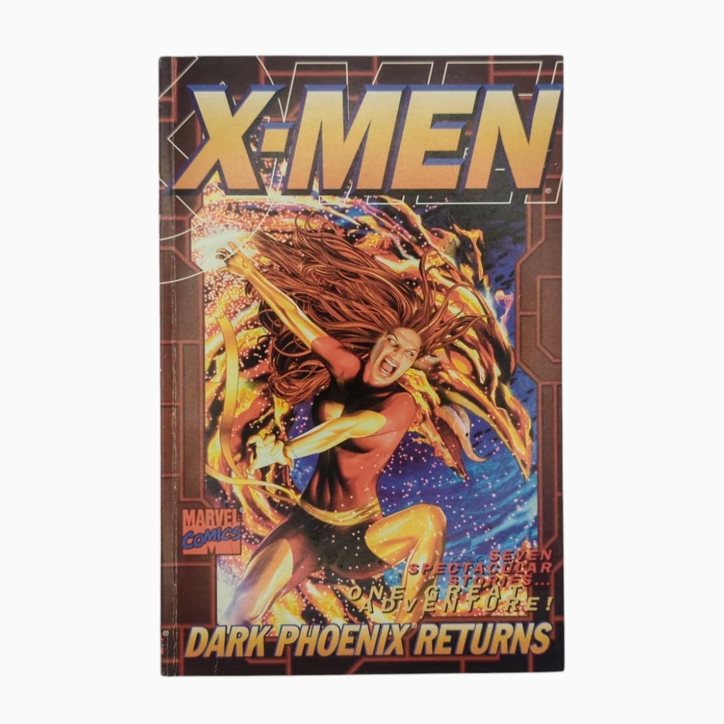 X-Men Dark Phoenix Returns, 2000, Backpack Marvels, Uncanny X-Men 167-173,  TPB, Black and White Images