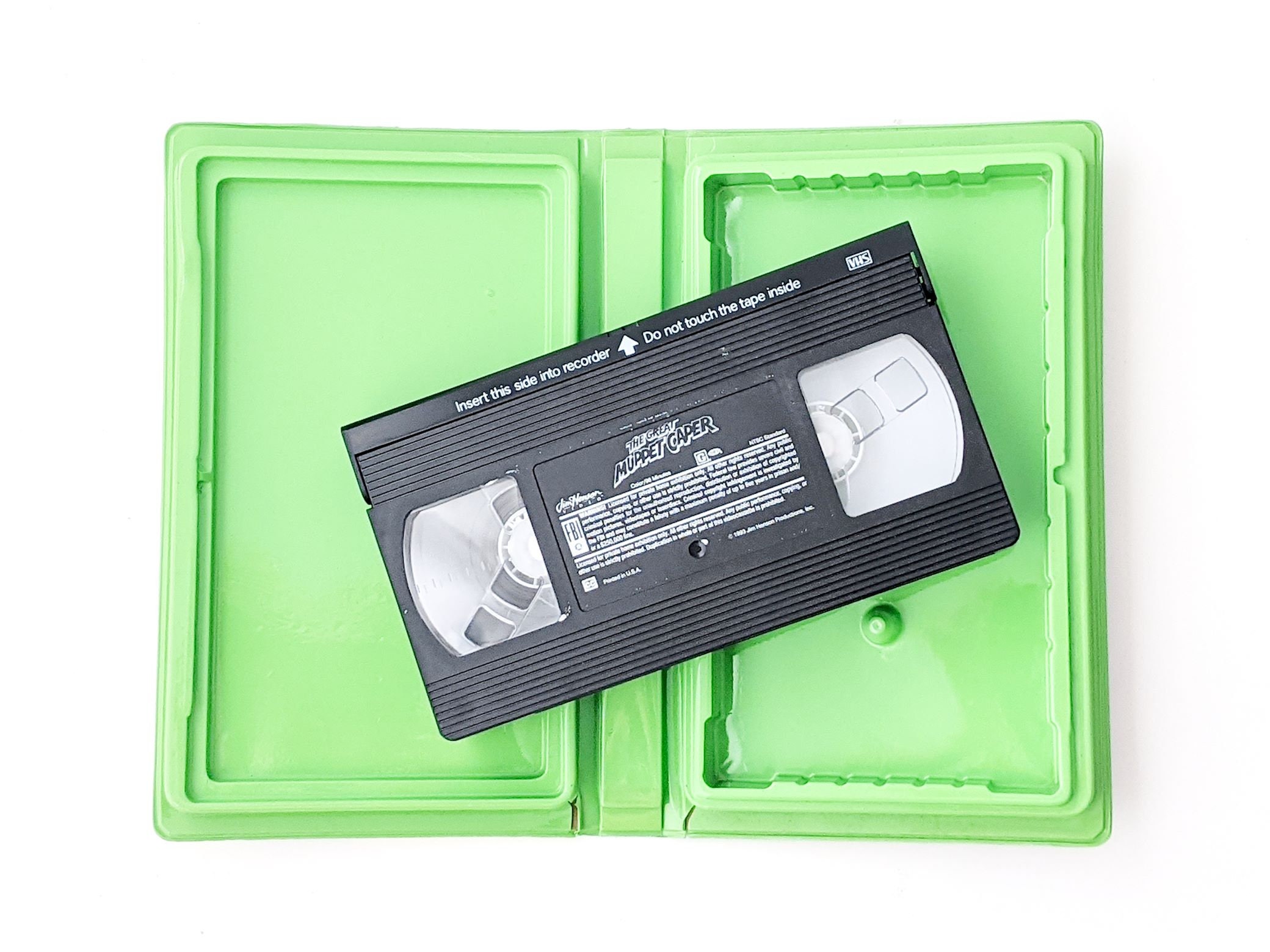 The Great Muppet Caper 1981 VHS Green Clamshell Case Etsy
