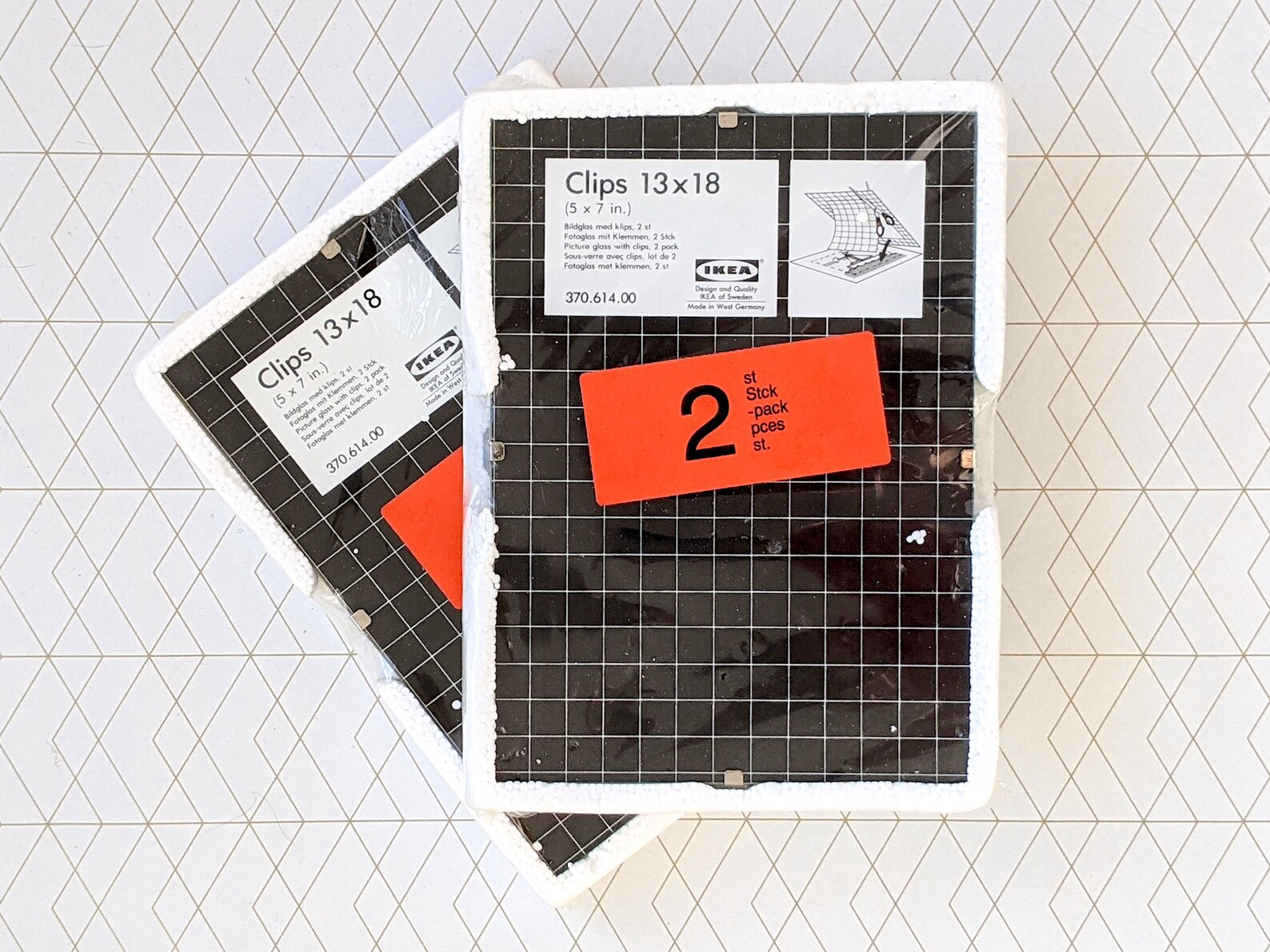 RARE IKEA Picture Frame Minimalist 5x7 Clip Frames 2 Pack Etsy UK