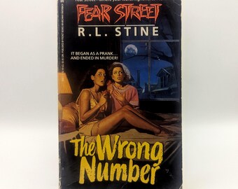 Fear Street The Wrong Number R.L. Stine 1990 Archway Paperback