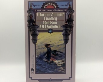 Red Sun of Darkover Marion Zimmer Bradley, 1987, First Printing, DAW SF 725, Paperback