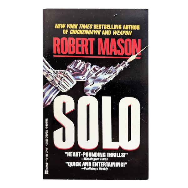 Solo by Robert Mason, 1982, Berkley Edition, Softcover, Science Fiction Novel