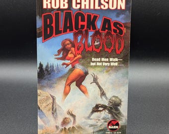 Black as Blood by Rob Chilson, 1998 First Edition, Baen Books