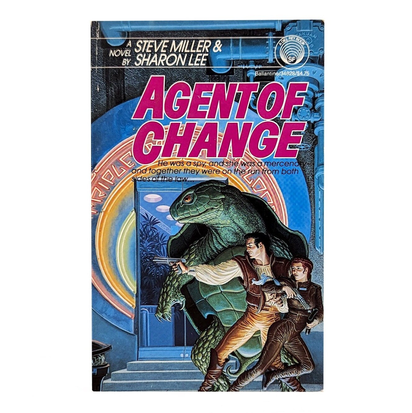 Agent of Change by Steve Miller and Sharon Lee, First Edition 1988, Del Rey Book, Ballantine Books, Soft Cover