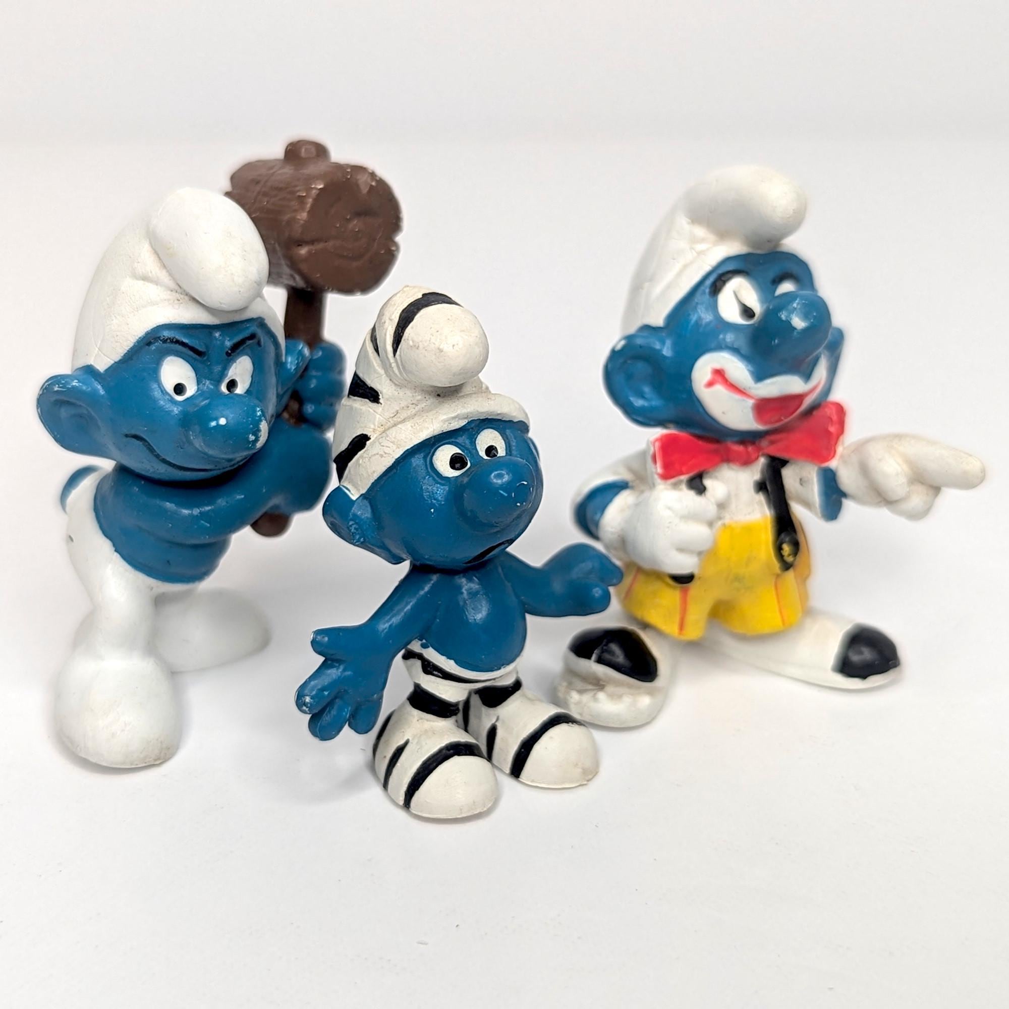 Smurf With Hammer - Etsy Smurf With Hammer - Etsy