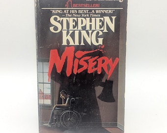 Stephen King Misery with Romance Insert, 1981 First Signet Printing, Paperback, Horror