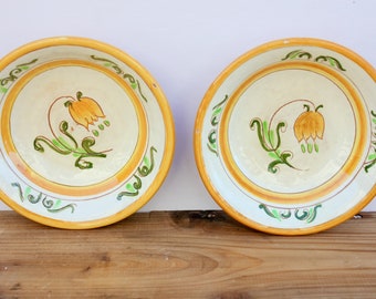 Stangl Fruit Pottery 7 inch Bowl Pear Bowl Coupe Soup Bowl Stangl Pear Bowl Yellow Pear Vintage Stangl FRUIT Pottery Bowl