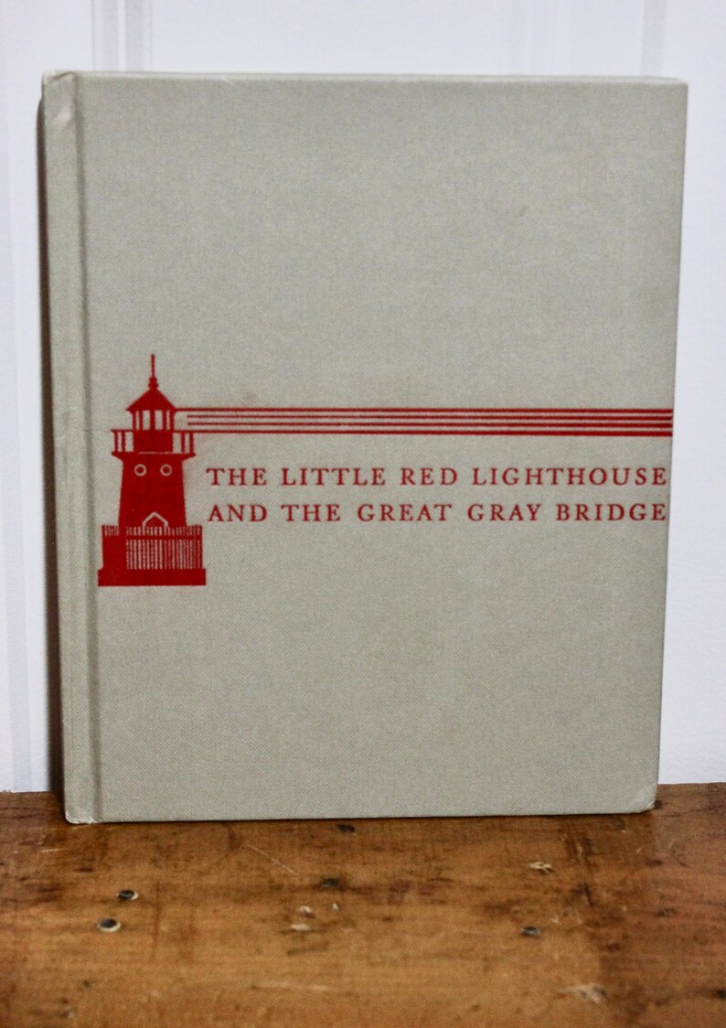 The Little Red Lighthouse and the Great Gray Bridge by Etsy