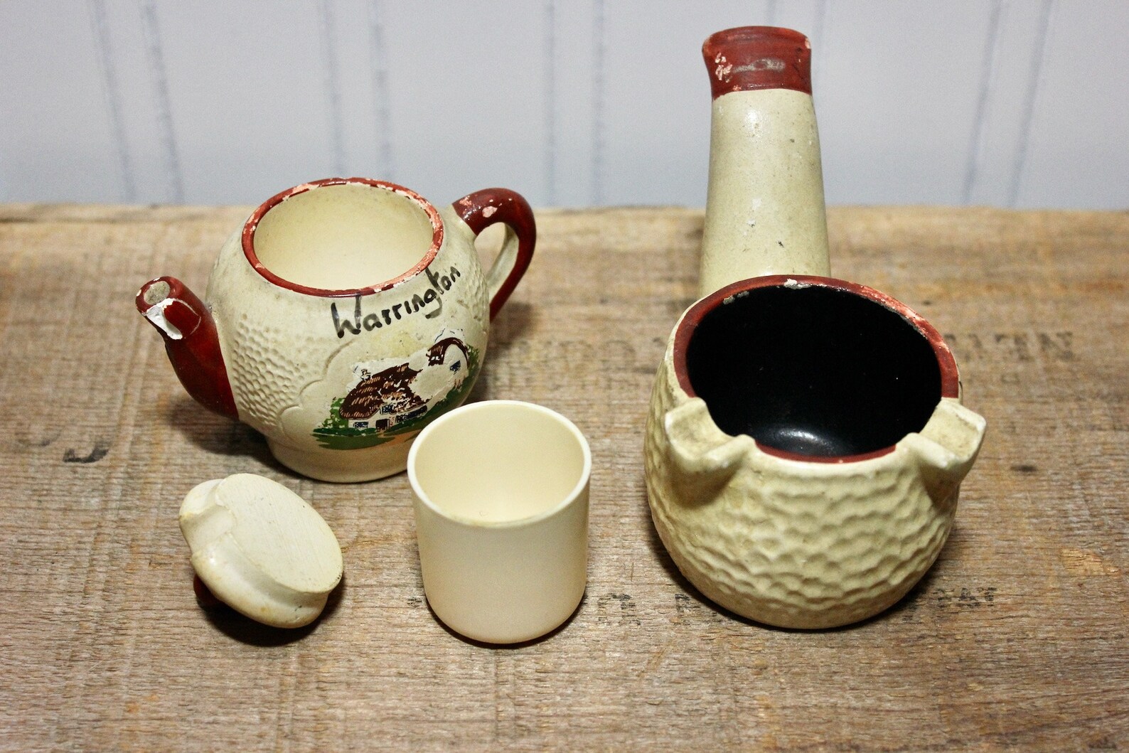 Vintage Manor Ware warrington Chalk Ware Etsy