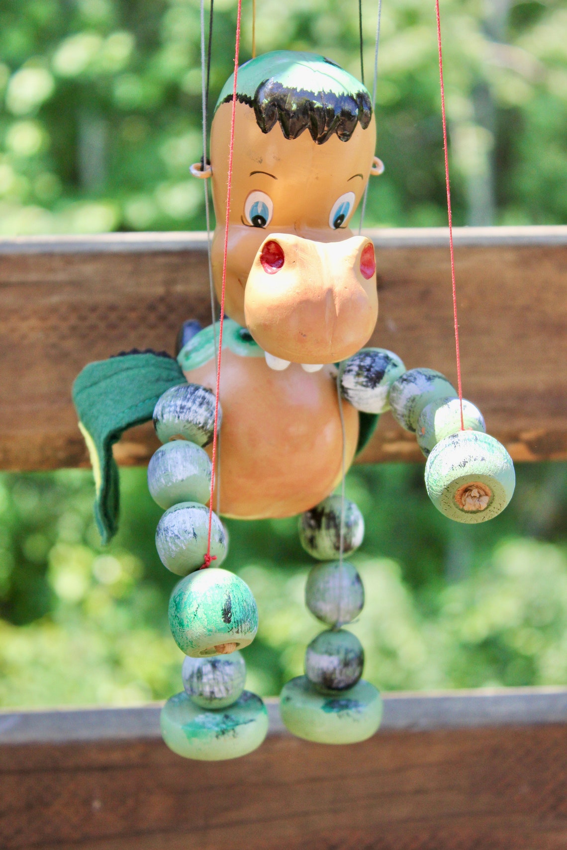 Vintage Pelham Puppet Baby Dragon Made in England Etsy