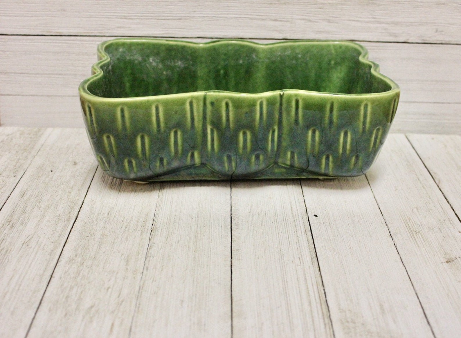 Vintage UPCO Pottery Indoor Planter Etsy