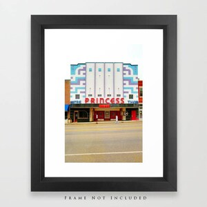 Theater Photograph, Old Theater, Princess Theater, Old Moviehouse, Film Nostalgia, Theater Lover, Cinema Photo, Movie Lover, Film Marquee