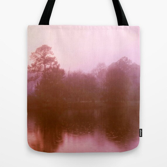 Pink Landscape Pink Shower Curtain Pink Bathroom Decor Pink Etsy