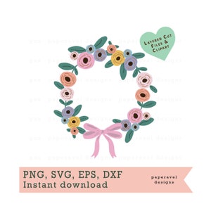 Circle Svg, Circle Svg Files, Circle Svg Designs, Circle Of Flowers Png, Circle Frame Svg, Circle Frame Png, Flower Frame Svg, Flower Svg