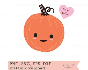 Citrouille Svg, citrouille Png, Clipart citrouille, citrouille conception, citrouille couper fichier Svg, Cricut Halloween Svg, fichier Silhouette, Svg Dxf Png Jpg Pdf