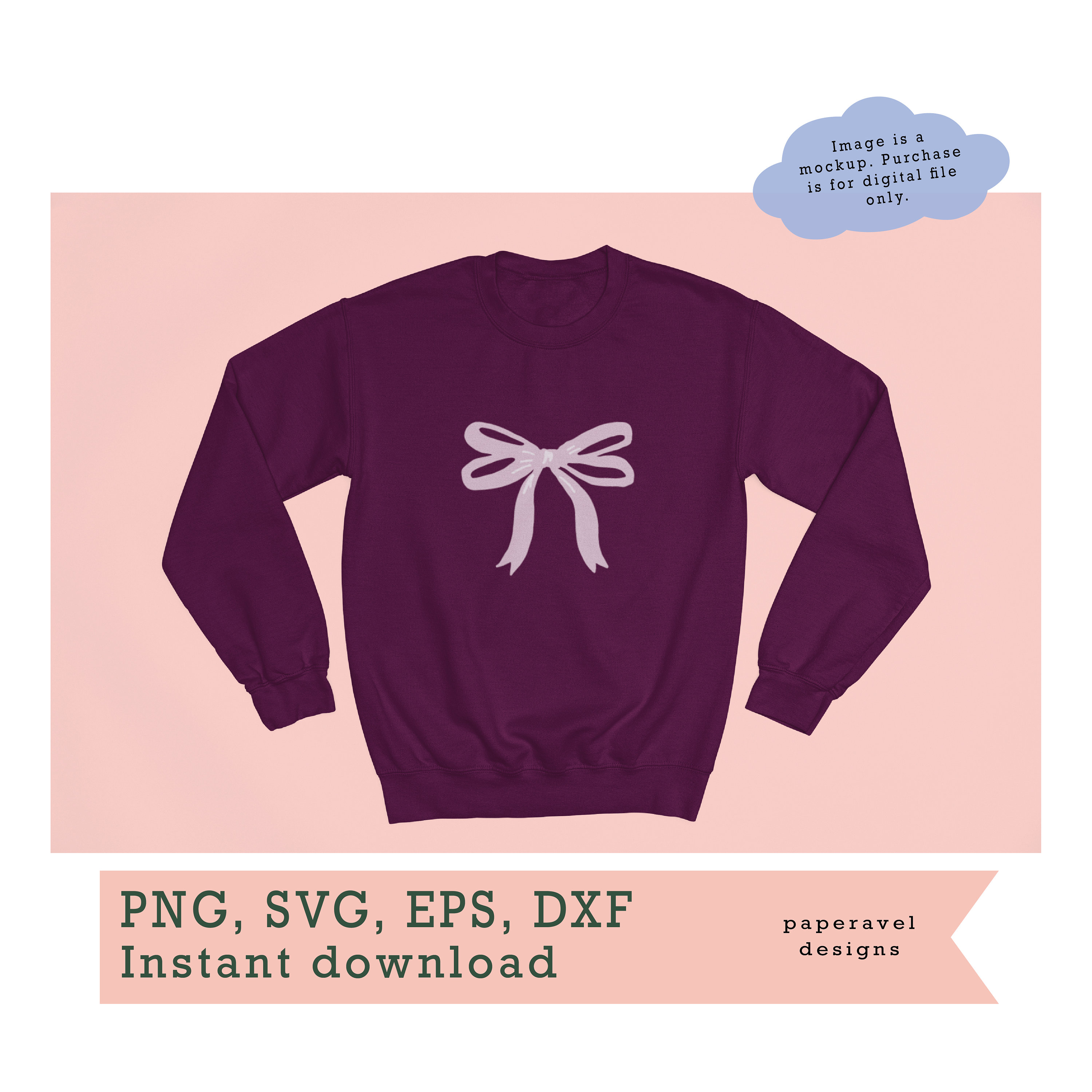 Ribbon Svg, Ribbon Clipart, Ribbon Cut Files, Cute Ribbon Svg Cut File ...