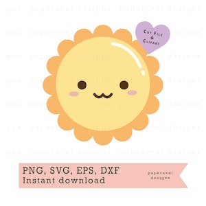 Cute Sun Clipart, Cute Sun Svg, Cute Sun Png, Sun Sublimation, Sun Design, Sun Svg, Sun Png, Sun Vector, Summer Svg, Happy Sun Clipart, Svg