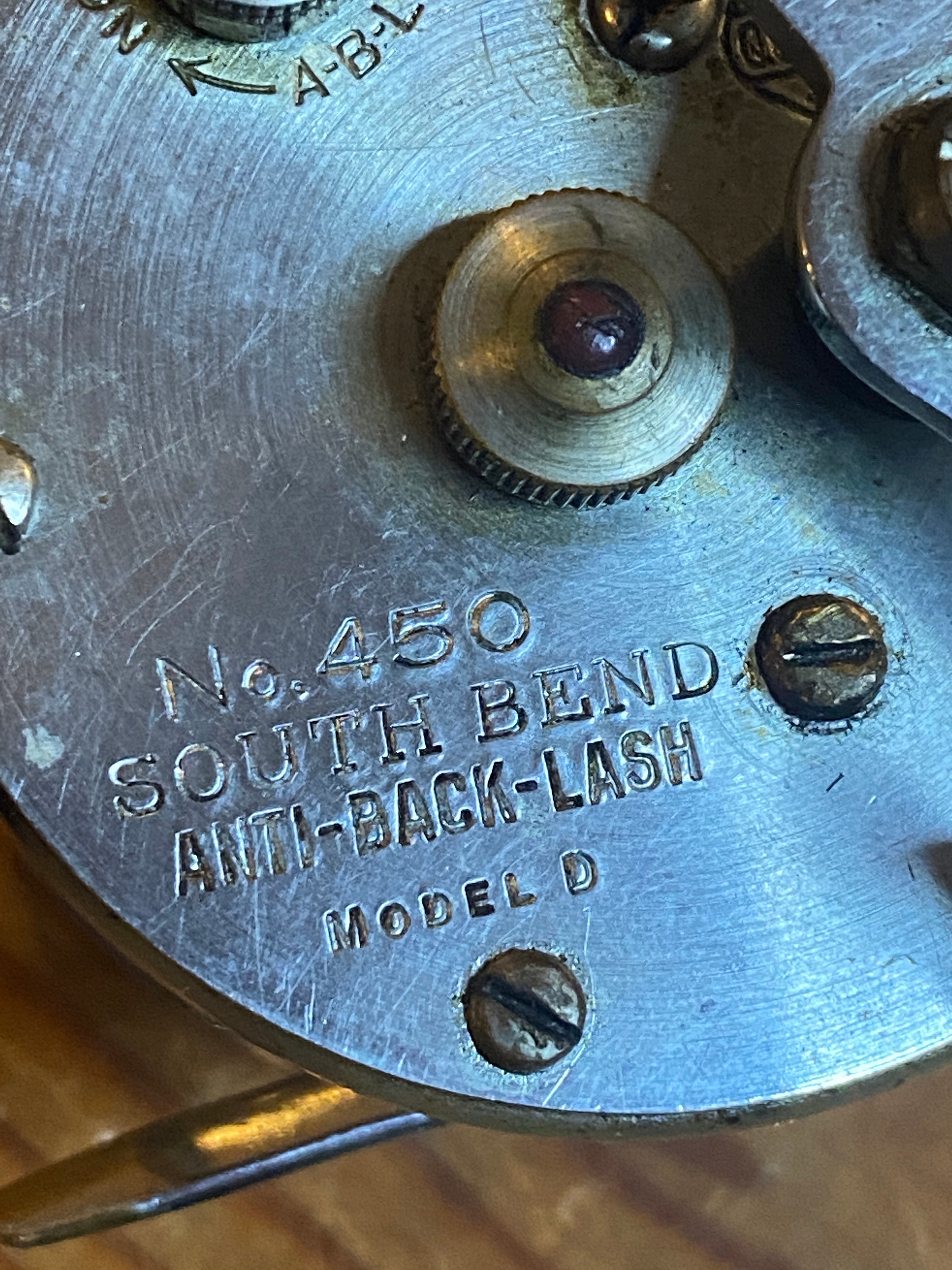 Vieux Moulinet South Bend 1000 G – Pêche En Eau Douce, Look Nickel Vintage