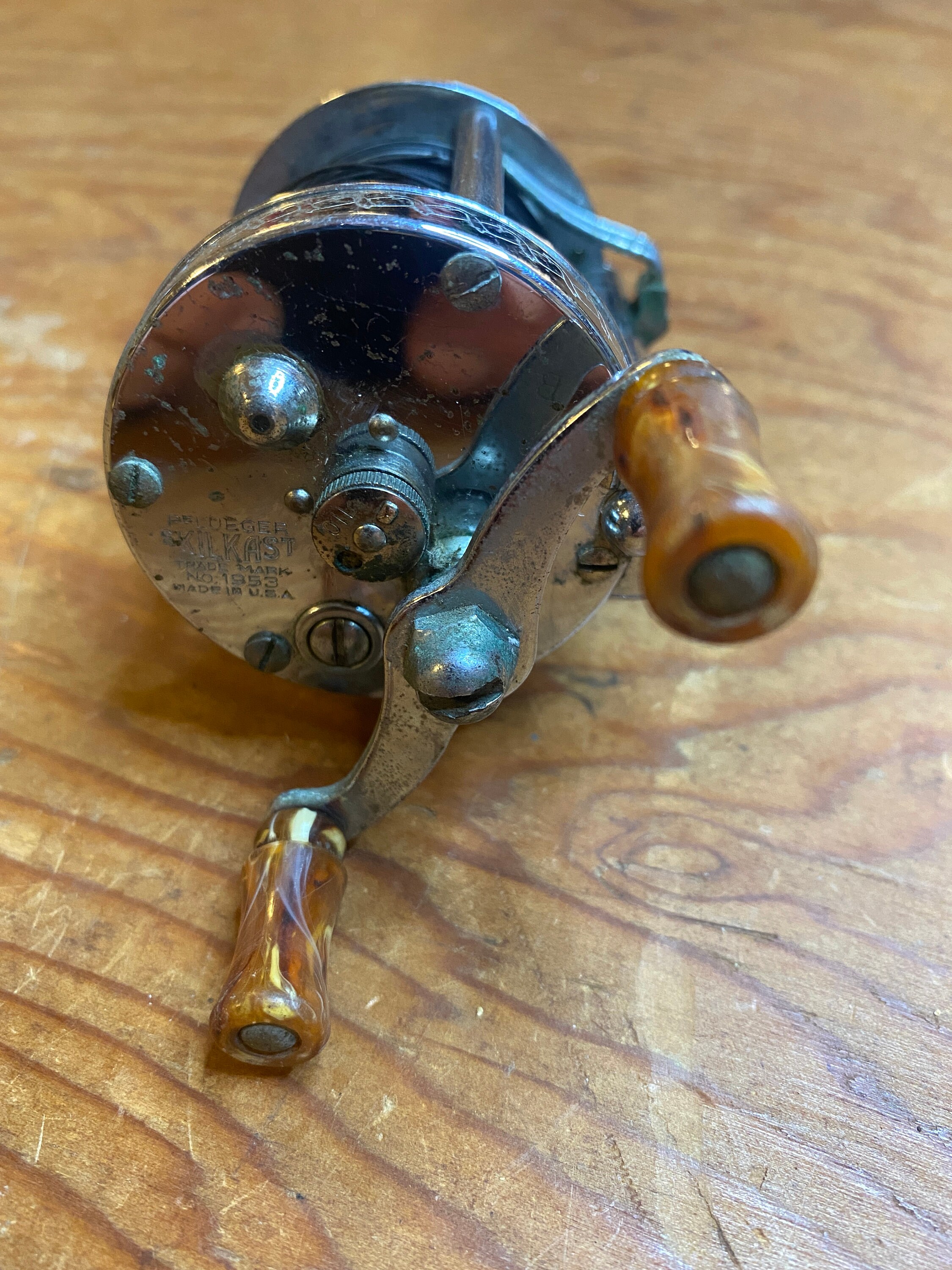 Pflueger Skilkast No 1953 Baitcaster Reel - Etsy