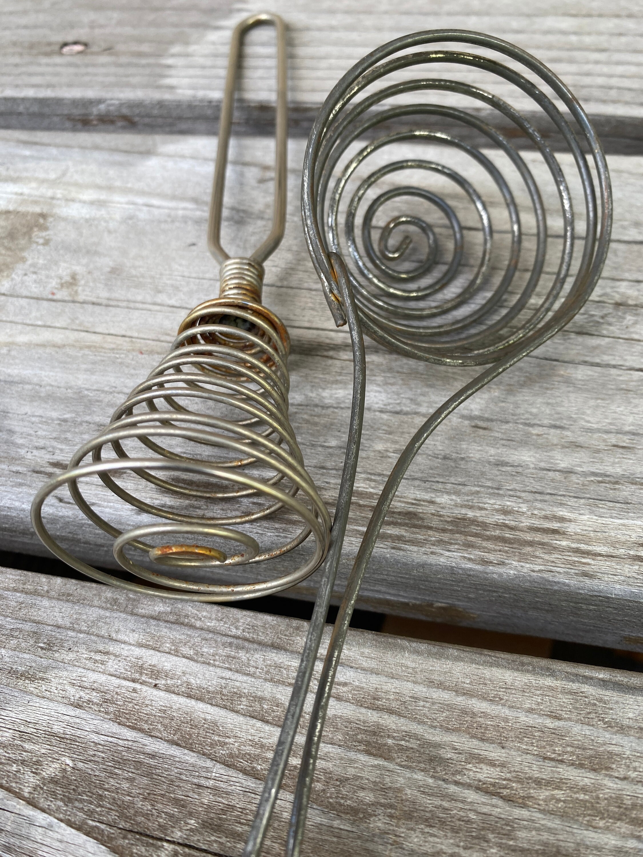 Vintage Egg Separator and Spring Coil Whisk Etsy