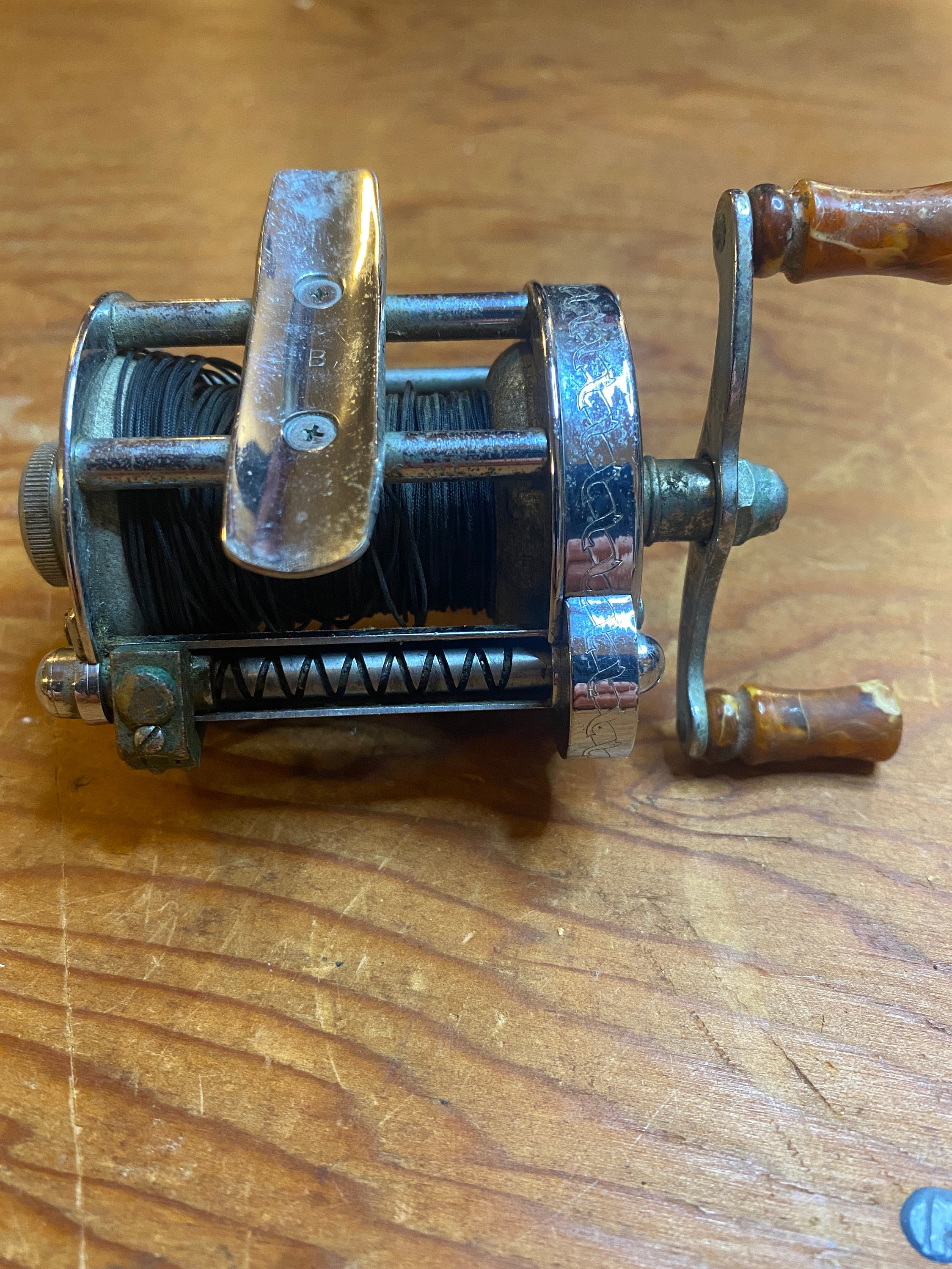 Pflueger Skilkast No 1953 Baitcaster Reel - Etsy