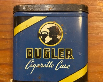 Vintage Bugler Cigarette Case